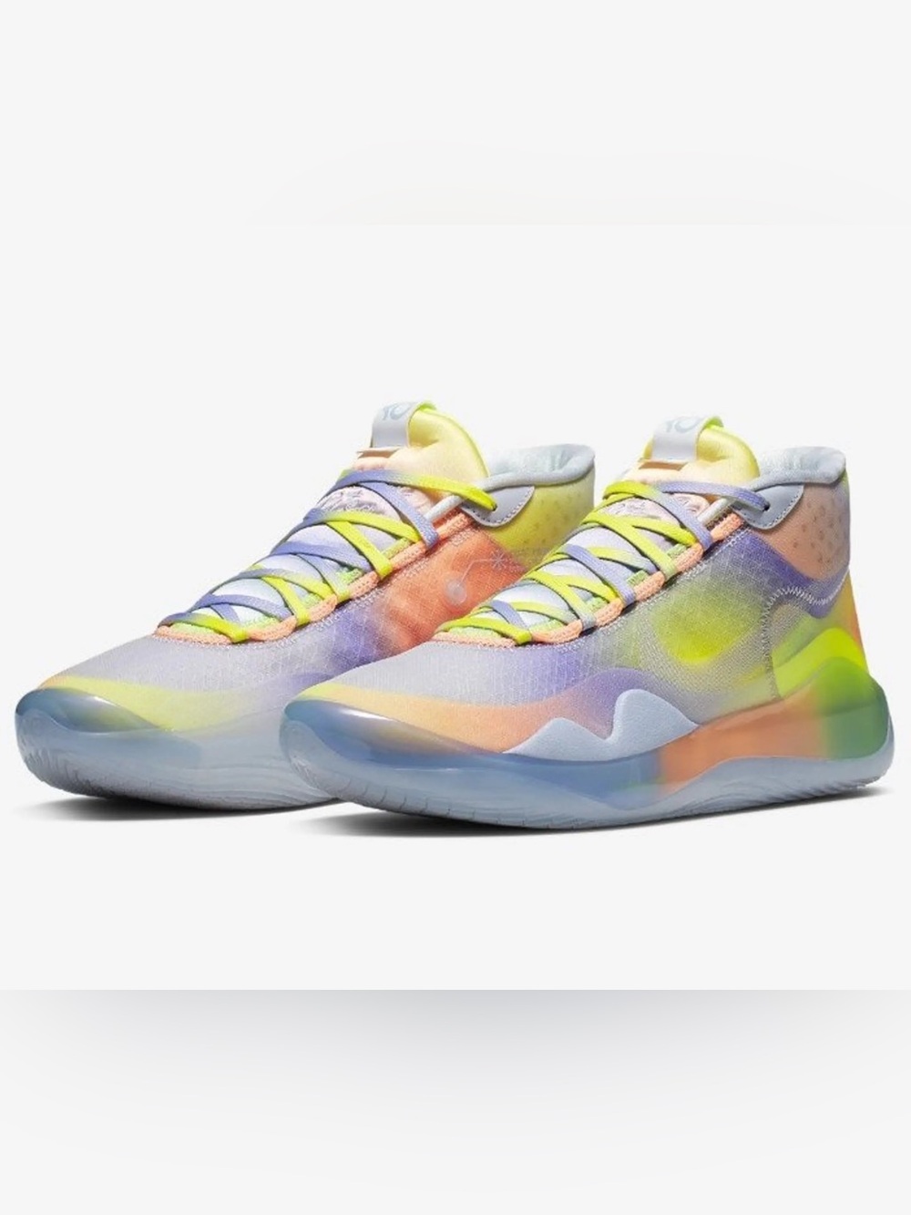 Nike Zoom KD 12 EP 'EYBL National Multicolor Size 10.5 12th Edition Kevin Durant